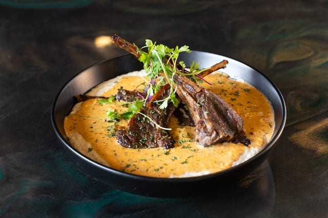 Lamb and Grits (3 Lamb).