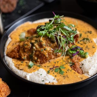 Southern Catfish and Grits