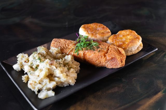 Salmon Plate.