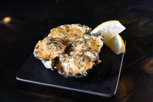 Crab Stuffed Rockefeller Oyster (4).
